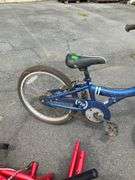 Blue Fazer Children’s Bicycle with Kickstand and Front Reflector