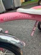Radio Flyer Pink Tricycle with Basket and Streamers