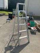 Aluminum Step Ladder, 6 ft. Height