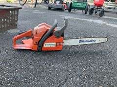 Husqvarna Chainsaw with 16-Inch Bar and 3/8-Inch Pitch