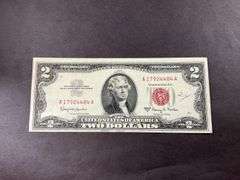 $2.00 Bill Red Seal Series 1963A