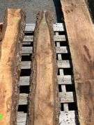 Lumber Slab with Live Edge, 2” Thick, 57” Long, 9.5” and 10” Widths