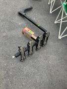 Hitch-Mounted Four-Bike Rack with Black Finish