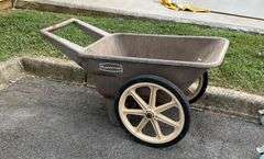 Rubbermaid Dump Cart with Large Wheels