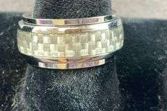 Stainless spinner ring size 6.75