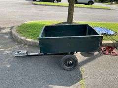 Metal Mower Utility Trailer with Hitch