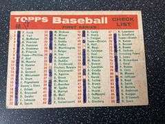 1959 Topps Baltimore Orioles Team Card #48