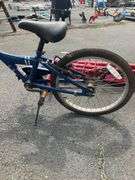 Blue Fazer Children’s Bicycle with Kickstand and Front Reflector