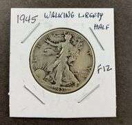 1945 walking liberty half dollar