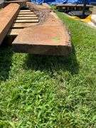 Natural Edge Lumber Slab, 80”L, Width Tapering 12” to 5”