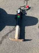 Metal Trailer Jack with Swivel Handle and Base Plate