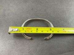 Cuff Bracelet 22.3 grams Sterling Silver size 2"