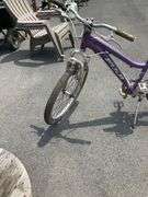 Purple Fuji 24-Inch Bicycle with Gear System