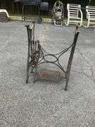 Cast Iron Sewing Machine Treadle Base with ‘New Ideal’ Branding