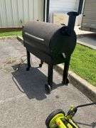 Traeger Electric Pellet Grill, Model TFB65LZB, 32-Inch Grill