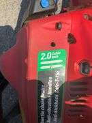 Homelite Chainsaw with 14” Bar and Chain, Includes Hardcover Case
