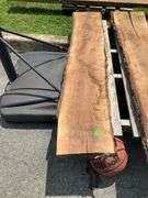 Lumber Slab With Natural Edges, Each End Measuring 11.5”Wx56”Lx1.5” Thickness