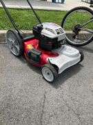 Huskee Supreme 6.25 HP 21-Inch Gas Lawn Mower with Rear Bag and Side Discharge