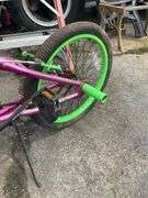 Kent 20-Inch BMX Bike with Pink and Green Design