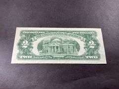 $2.00 Bill Red Seal Series 1963A