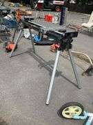 Ryobi Adjustable Miter Saw Stand with Steel Construction