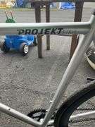 Projekt Fixie Single-Speed Bike with Aluminum Frame and Drop Handlebars