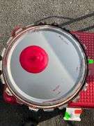 Empty Mobil SHC Synthetic Lubricant Drum with Lid, 27″Hx15″Dia
