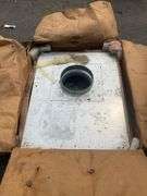 Metal Exhaust Fan Unit with Circular Vent Opening