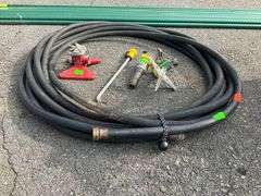 Garden Hose With Assorted Sprinkler Accessories