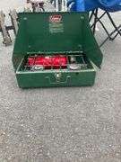 Coleman Green Two-Burner Tabletop Camp Stove