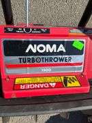 Noma TurboThrower 1500 Snow Thrower and Black & Decker U-278 Deluxe Lawn Edger