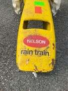 Nelson Rain Train Cast Iron Traveling Lawn Sprinkler