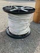 Plastic Spool of Coated Cable