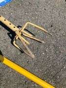 Garden Claw, Rake/Scoop Set, and Light Bulb Grabber Lot