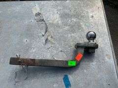 Heavy-Duty Trailer Hitch with Ball, 2,000 lbs Capacity