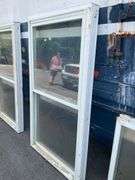 Framed Window Unit, Single-Hung Style, 62”Hx34”W