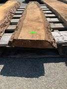 Lumber Slab with Live Edge, 2” Thick, 57” Long, 9.5” and 10” Widths