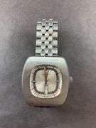 Men's Silver Tone Benrus Wrist Watch, not running