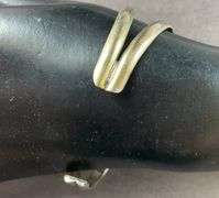 Large Cuff Bracelet With Horses 26.8 grams Sterling Silver size 2" Mexico