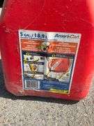 Five-Gallon Ameri-Can Fuel Can With Yellow Spout