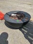 Propane Firepit With Decorative Lava Rock