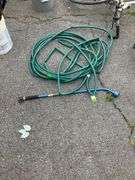 Garden Hose with Sprinkler Wand