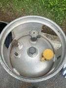 Propane Tank for Forklift Application, Approximately Half Full