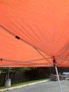 Quest 10×10 Slant Leg Canopy With Anchors and Carrying Bag