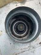 Metal Exhaust Fan Unit with Circular Vent Opening