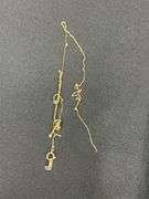 Scrap gold, broken 10k yellow gold chain tested and weighs 0.6 g