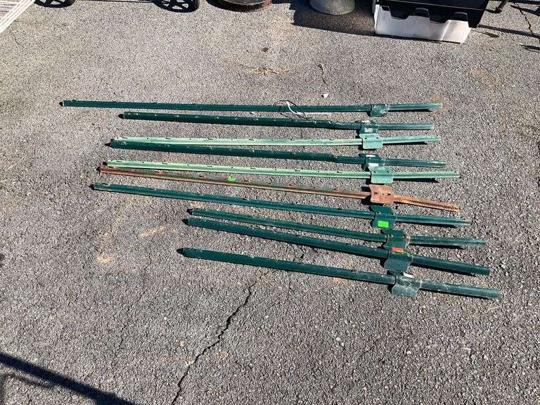 Steel Fence Posts, Assorted Heights 3′, 4′, and 5′