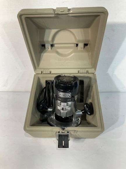 Craftsman 25000 RPM Router Model No. 315.17360 with Case, Powers On ...