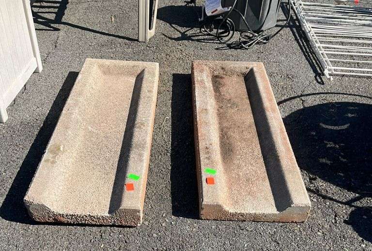 Cement Gutter Guards, 35 Inches Long