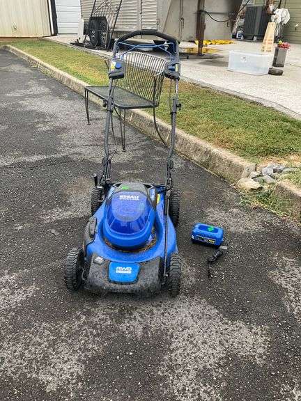 Kobalt 40V Max Self-Propelled Cordless Lawn Mower with Battery and Charger